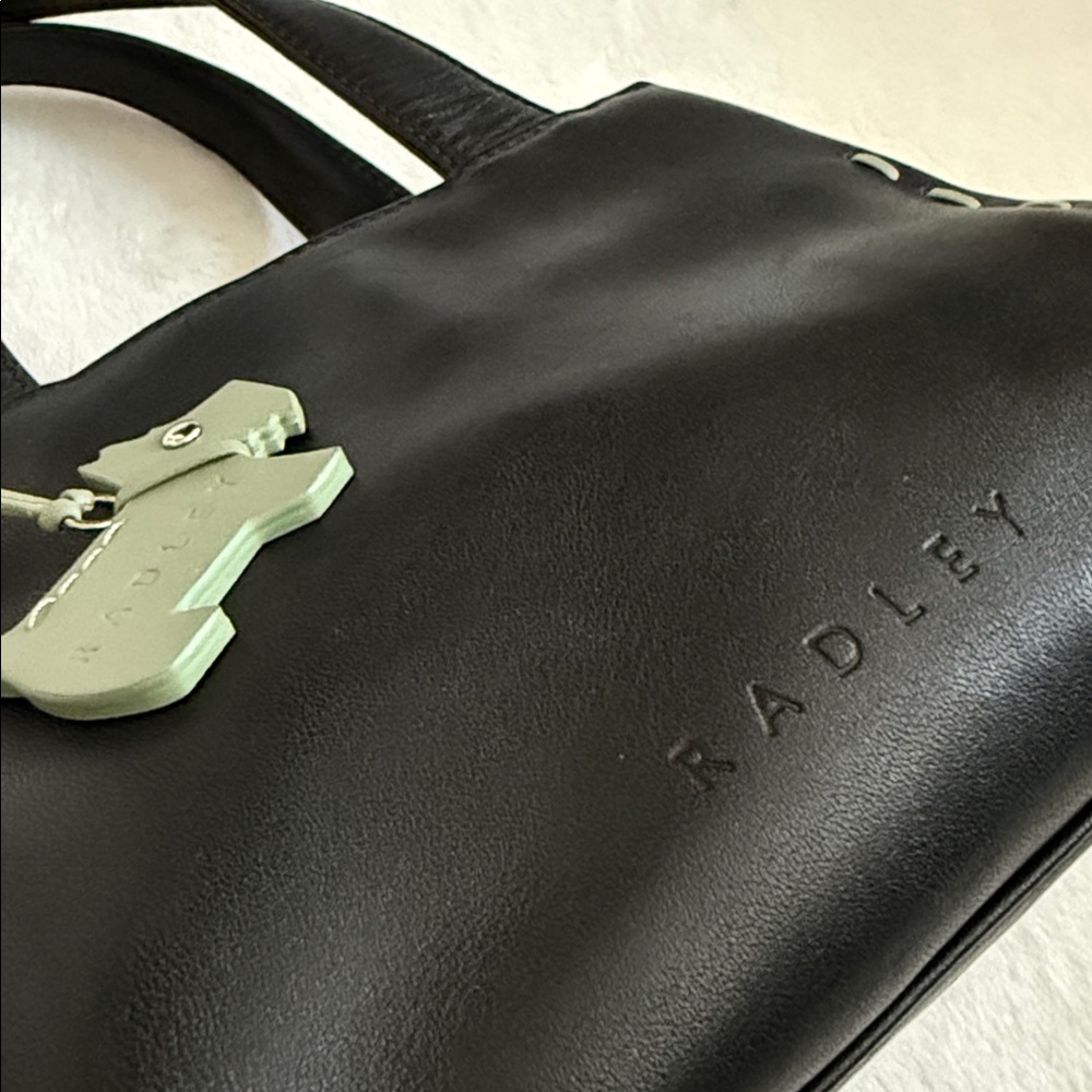 Radley London | Mini Bag Small Purse 54420 Black/Green - Picture 8 of 16
